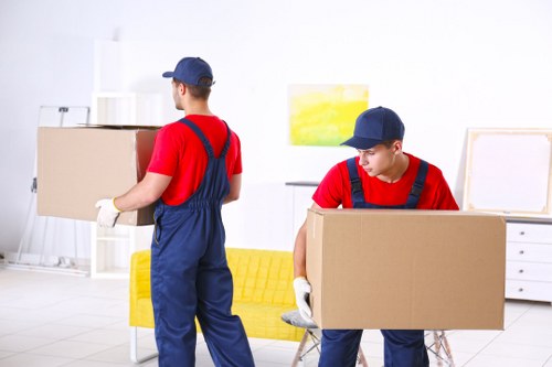Professional packing service for a South Kensington home move