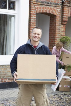 Packing boxes and moving supplies in South Kensington
