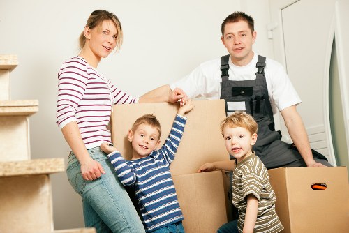 Staff training in safe lifting and handling during a move