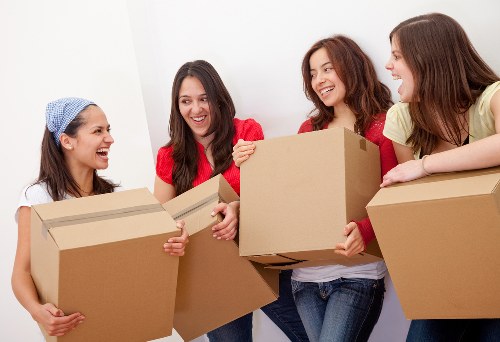 Packing and protecting household items for a South Kensington move