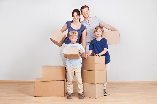 Local commercial removal service handling business assets in South Kensington