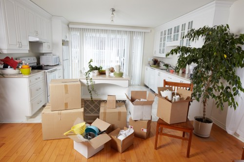 Keyboard navigation on an accessible South Kensington removals site