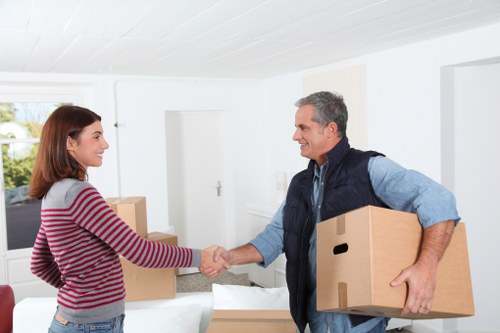 Recyclable household materials prepared for local transfer station handling