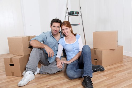 Local removals van transport for home or office items