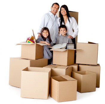 Careful loading for a South Kensington home removal